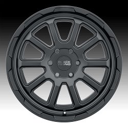 Black Rhino Chase Matte Black Custom Truck Wheels 3